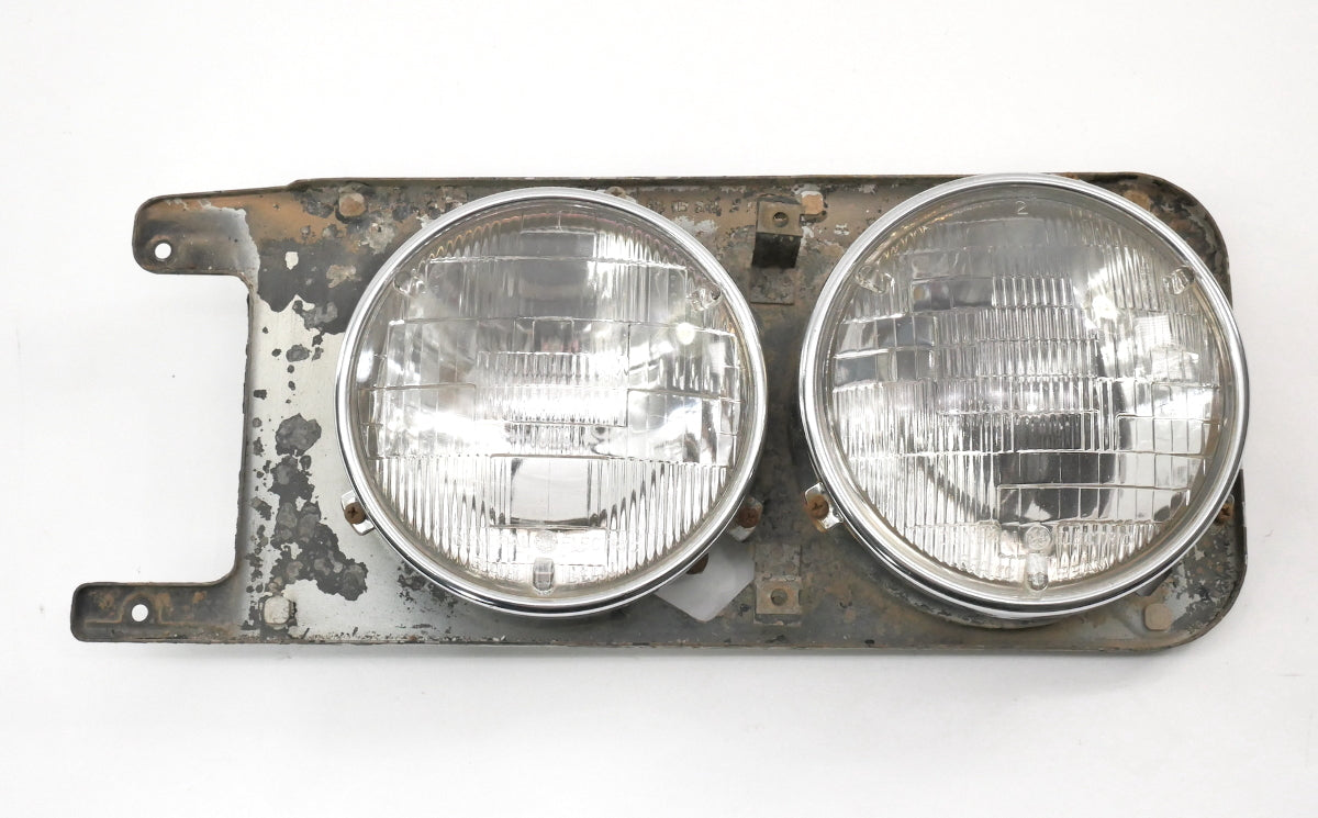 RH Headlight Head Light Lamp Bracket & Adjusters 75-77 VW Scirocco MK1 Early OEM