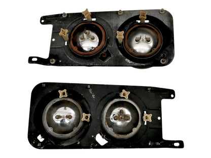 Headlight Head Light Lamp Brackets & Adjusters 78-81 VW Scirocco MK1 Genuine Set