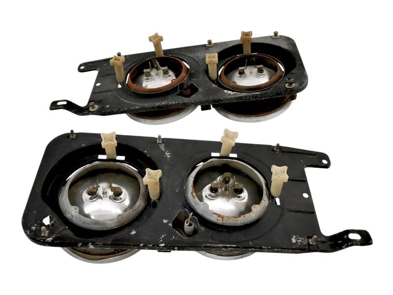 Headlight Head Light Lamp Brackets & Adjusters 78-81 VW Scirocco MK1 Genuine Set