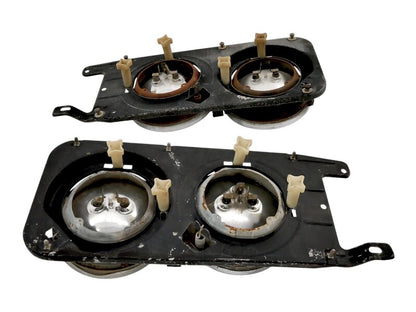 Headlight Head Light Lamp Brackets & Adjusters 78-81 VW Scirocco MK1 Genuine Set