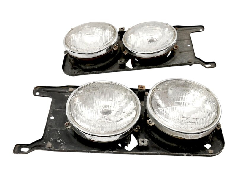 Headlight Head Light Lamp Brackets & Adjusters 78-81 VW Scirocco MK1 Genuine Set