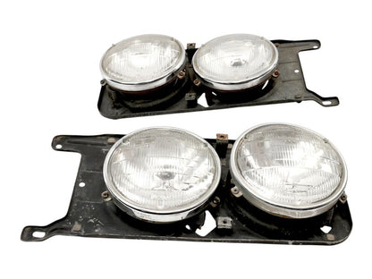 Headlight Head Light Lamp Brackets & Adjusters 78-81 VW Scirocco MK1 Genuine Set