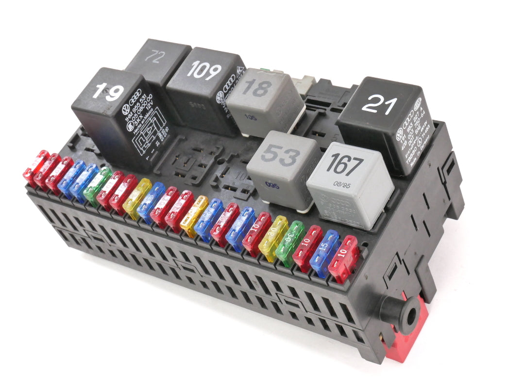 CE2 Fuse Box Panel Block w/ Relays 93-99 VW Jetta Cabrio GTI MK3 OEM 357 937 039