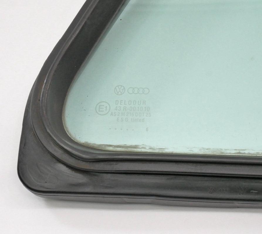 RH Rear Quarter Side Window Door Exterior Glass 85-92 VW Jetta Golf MK2 4 Door ~