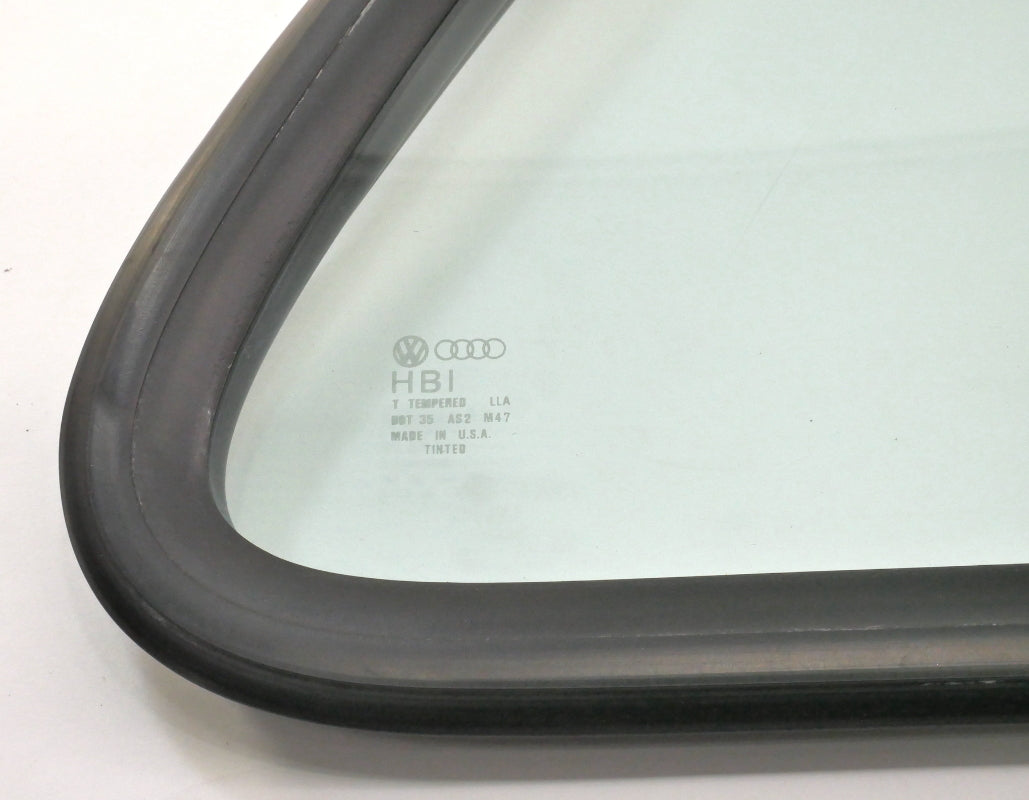 RH Rear Side Window Quarter Glass & Seal 85-92 VW Golf GTI 2 Door Mk2 - Genuine