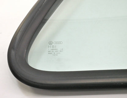 RH Rear Side Window Quarter Glass & Seal 85-92 VW Golf GTI 2 Door Mk2 - Genuine