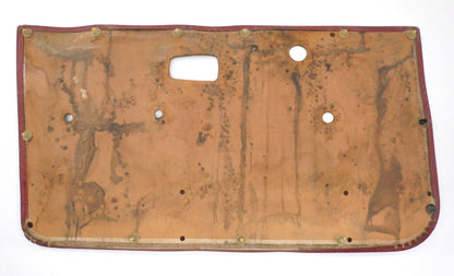 RH Front Interior Door Card Panel 75-84 VW Rabbit MK1 4DR  - Genuine - Red
