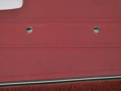 RH Front Interior Door Card Panel 75-84 VW Rabbit MK1 4DR  - Genuine - Red