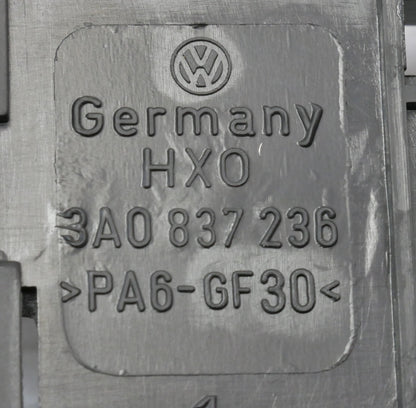 RH Interior Door Handle Pull Mount 95-97 VW Passat B4 Black - OEM - 3A0 837 236
