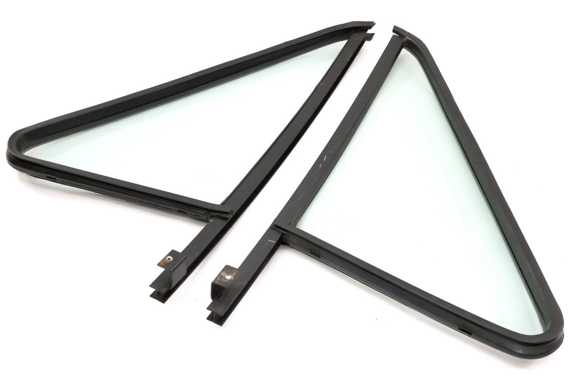 Quarter Corner Window Glass Non Vented 75-84 VW Rabbit Jetta MK1 Cabriolet - OEM