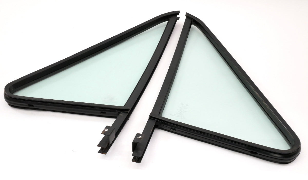 Quarter Corner Window Glass Non Vented 75-84 VW Rabbit Jetta MK1 Cabriolet ~ OEM