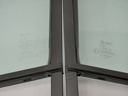 Quarter Corner Window Glass Non Vented 75-84 VW Rabbit Jetta MK1 Cabriolet ~ OEM