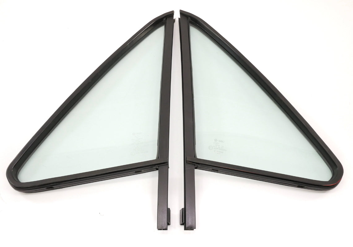 Quarter Corner Window Glass Non Vented 75-84 VW Rabbit Jetta MK1 Cabriolet ~ OEM