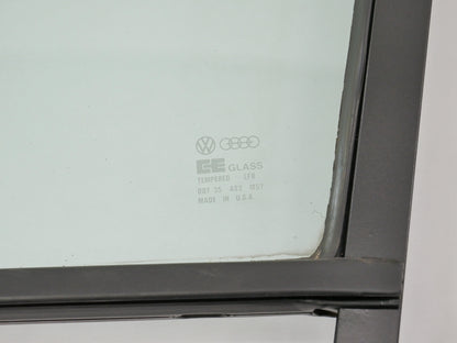 Quarter Corner Window Glass Non Vented 75-84 VW Rabbit Jetta MK1 Cabriolet . OEM