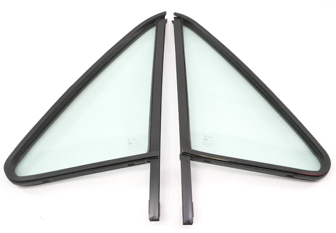 Quarter Corner Window Glass Non Vented 75-84 VW Rabbit Jetta MK1 Cabriolet . OEM