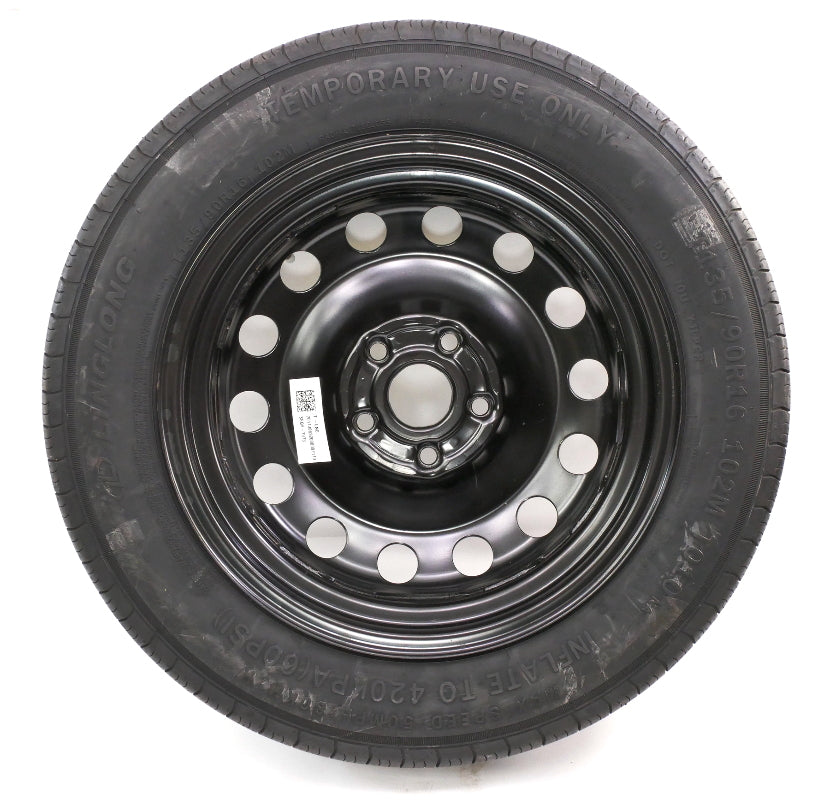 Spare Compact Tire Donut Rim 12-22 VW Passat B7 B8 - Genuine - 561 601 027 B