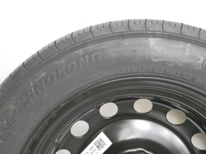 Spare Compact Tire Donut Rim 12-22 VW Passat B7 B8 - Genuine - 561 601 027 B