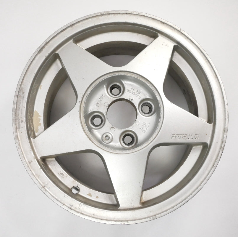 Vintage O.Z. Fittipaldi 14" x 6" Alloy Wheel Rim VW Jetta Golf GTI MK1 MK2 4x100