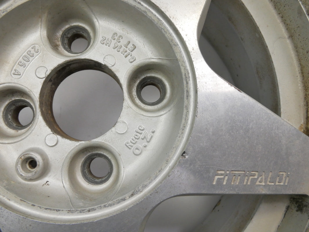 Vintage O.Z. Fittipaldi 14" Alloy Wheel Rim VW Jetta Golf GTI MK1 MK2 4x100 -