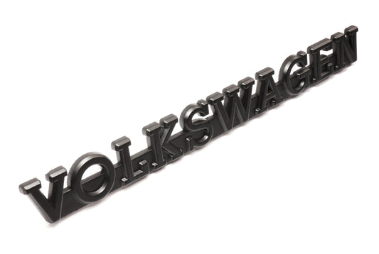 Black Trunk Hatch Badge Emblem 75-84 VW Rabbit GTI Jetta MK1 OEM - 171 853 685 B