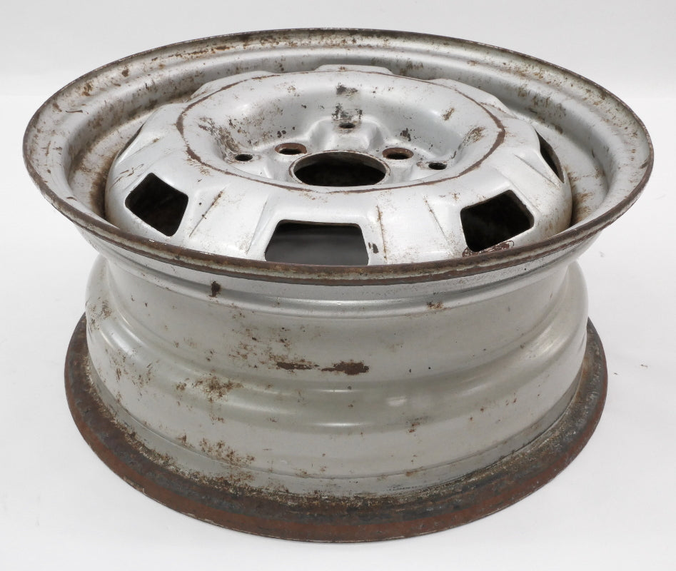 13" x 5" Stock Steel Wheel Rim 4x100 83-84 VW Rabbit GTI MK1 - 175 601 025 H