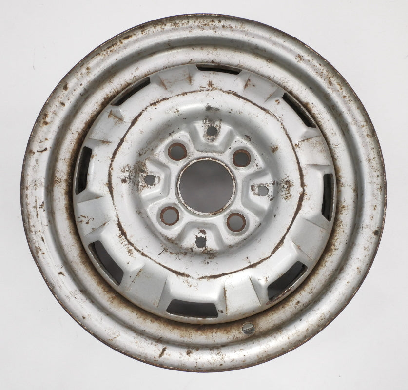 13" x 5" Stock Steel Wheel Rim 4x100 83-84 VW Rabbit GTI MK1 - 175 601 025 H
