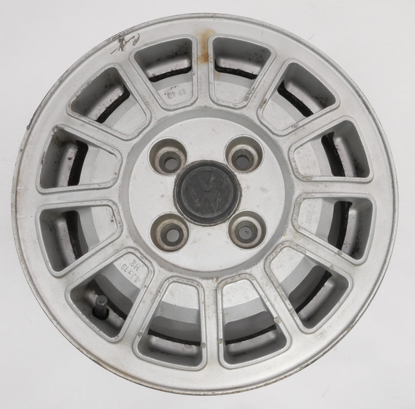 13" Alloy Aluminum Wheel Rim 75-81 VW Scirocco MK1 4x100 Genuine . 321 601 025 C