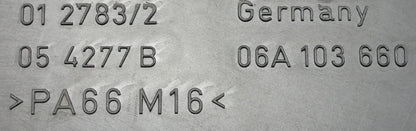 Plastic Oil Pan Cover Protector 99-05 VW Jetta Golf MK4 Beetle OEM - 06A 103 660