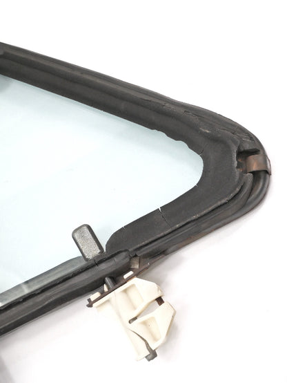 Bolt Thru Vent Quarter Window Glass 80-93 VW Rabbit Convertible Cabriolet MK1 -