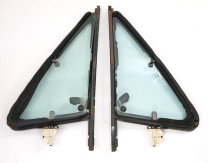 Bolt Thru Vent Quarter Window Glass 80-93 VW Rabbit Convertible Cabriolet MK1 -