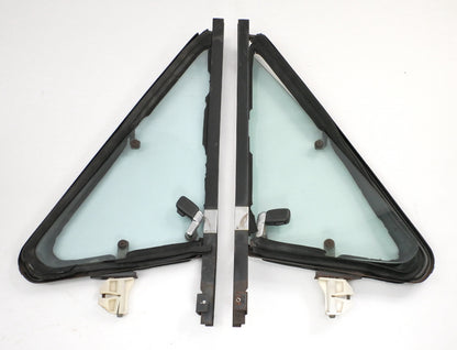 Bolt Thru Vent Quarter Window Glass 80-93 VW Rabbit Convertible Cabriolet MK1 -