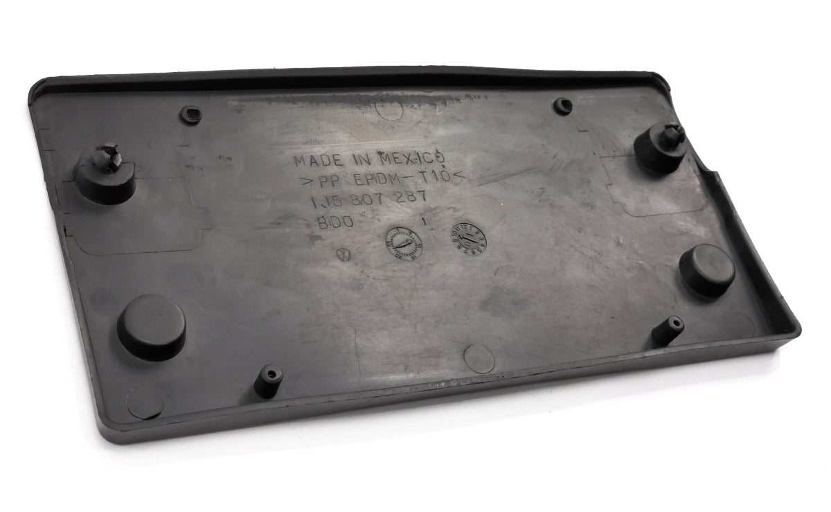 Front License Plate Mount Bracket Holder 99-05 VW Jetta MK4 - OEM - 1J5 807 287