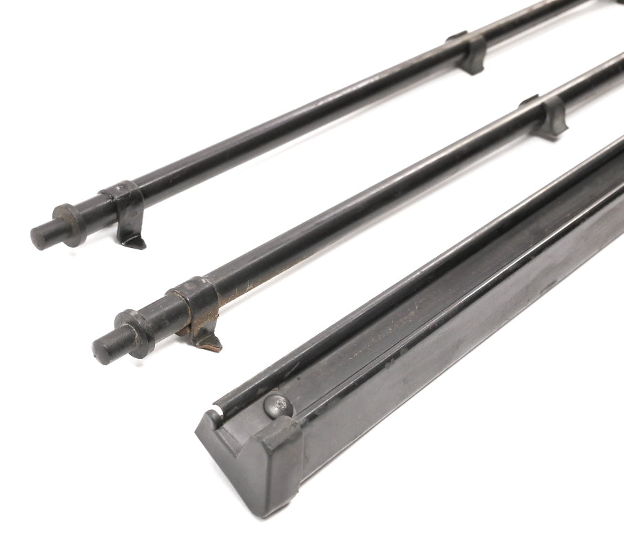 Parcel Shelf Deck Cargo Cover Hardware Bars VW Rabbit Convertible Cabriolet Mk1