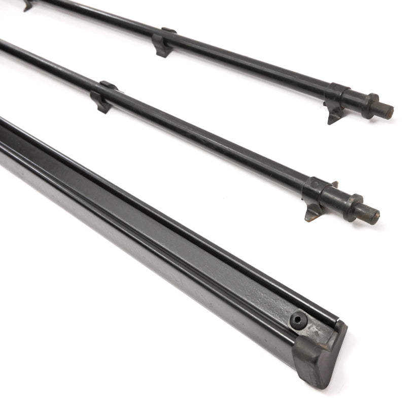 Parcel Shelf Deck Cargo Cover Hardware Bars VW Rabbit Convertible Cabriolet OEM