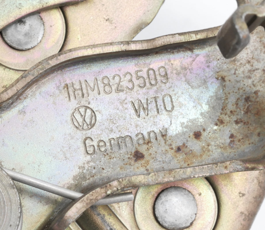 Genuine VW Hood Latch Lock 93-99 VW Jetta Golf GTI Cabrio Mk3 OEM - 1HM 823 509