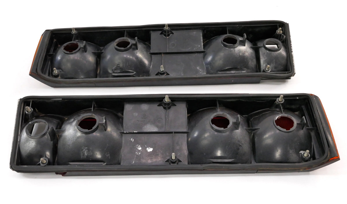 Taillight Set 81-84 VW Rabbit GTI MK1 Tail Light Lamps - OEM Hella Volkswagen