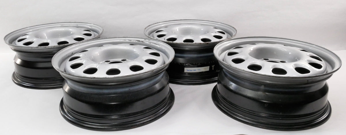 NOS 15" Steel Wheel Rim Set 5x100 93-05 VW Jetta GLX GTI MK3 Corrado 3A0 601 027