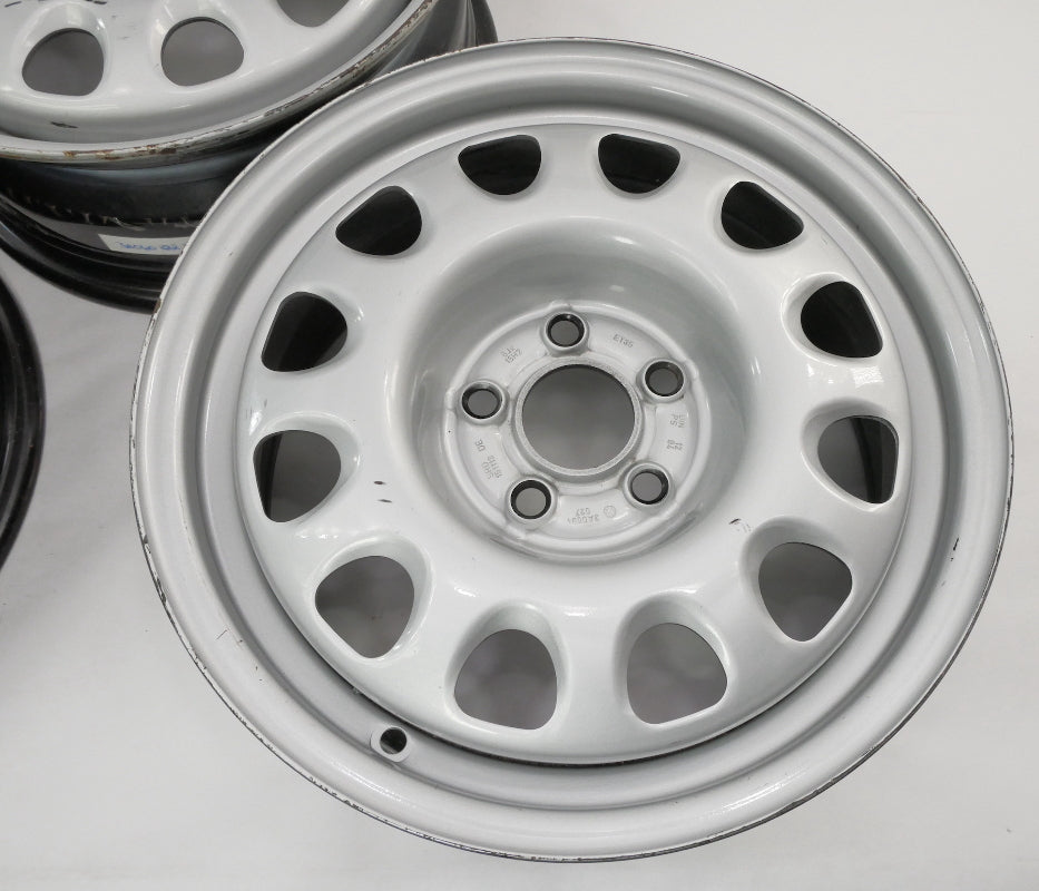 NOS 15" Steel Wheel Rim Set 5x100 93-05 VW Jetta GLX GTI MK3 Corrado 3A0 601 027