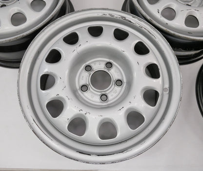 NOS 15" Steel Wheel Rim Set 5x100 93-05 VW Jetta GLX GTI MK3 Corrado 3A0 601 027