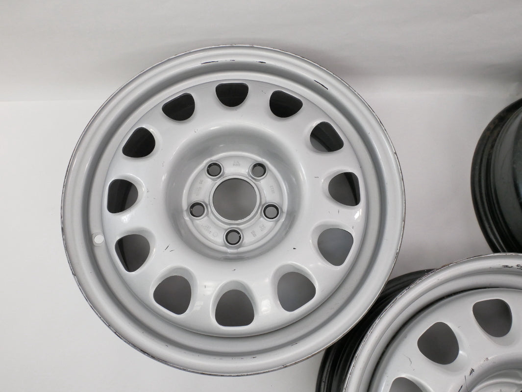 NOS 15" Steel Wheel Rim Set 5x100 93-05 VW Jetta GLX GTI MK3 Corrado 3A0 601 027
