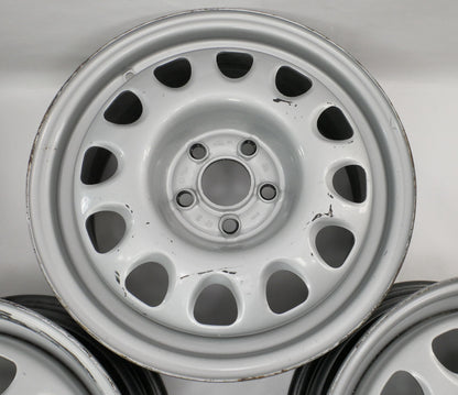 NOS 15" Steel Wheel Rim Set 5x100 93-05 VW Jetta GLX GTI MK3 Corrado 3A0 601 027