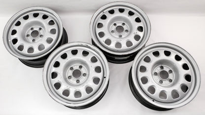 NOS 15" Steel Wheel Rim Set 5x100 93-05 VW Jetta GLX GTI MK3 Corrado 3A0 601 027