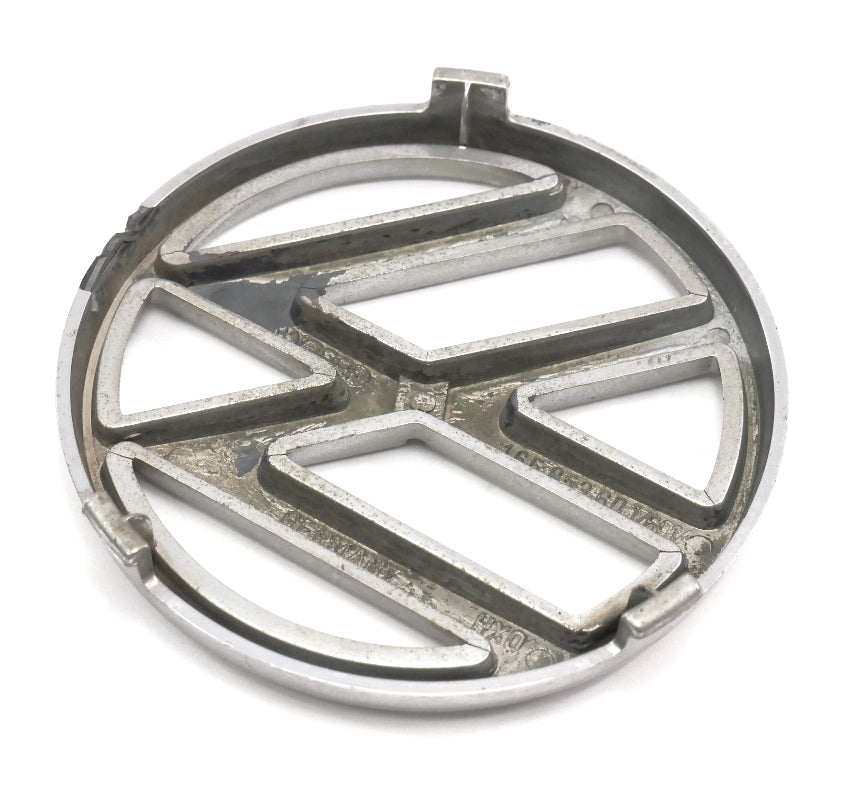 Front Grille Emblem Badge Logo 85-87 VW Jetta MK2 Genuine - 165 853 601 / 601 A