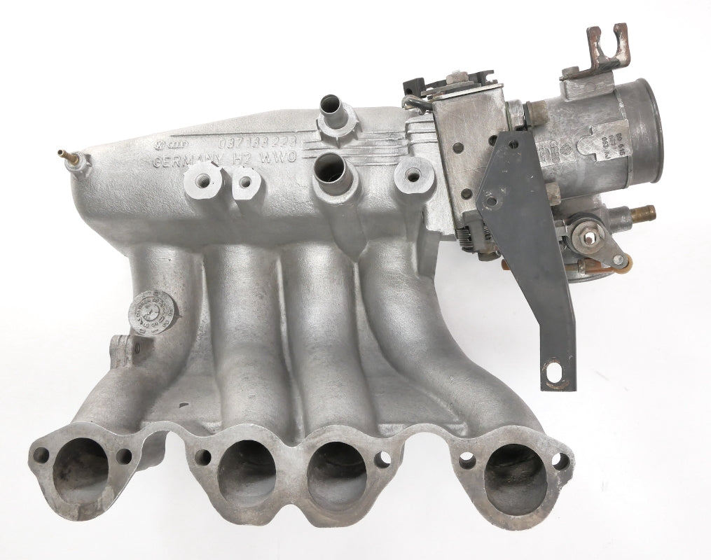 Intake Manifold & Throttle Body 90-92 VW Corrado 1.8 G60 - Genuine - 037 133 223