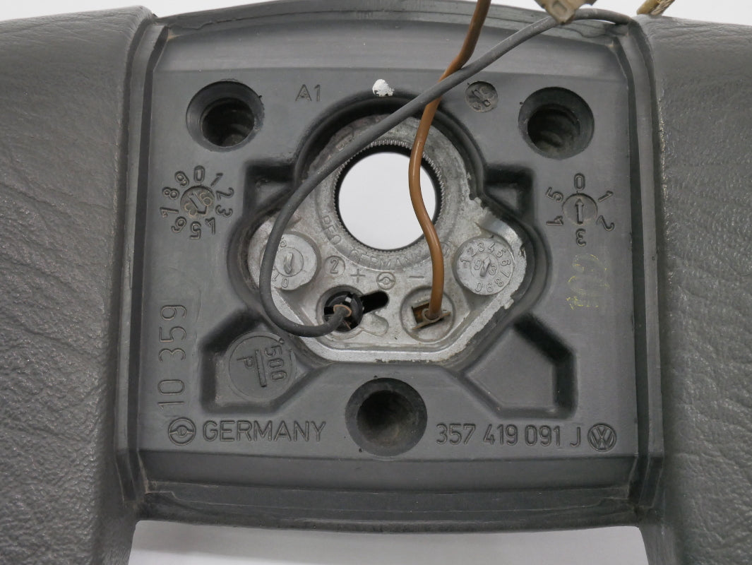 Stock Steering Wheel 90-94 VW Corrado Passat B3 Mk2 MK3 Genuine - 357 419 091 J