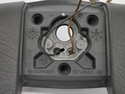 Stock Steering Wheel 90-94 VW Corrado Passat B3 Mk2 MK3 Genuine - 357 419 091 J
