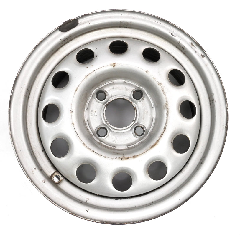 12 Hole 14" Steel Wheel Rim VW Jetta Golf Cabriolet MK1 MK2 4x100 191 601 025 K