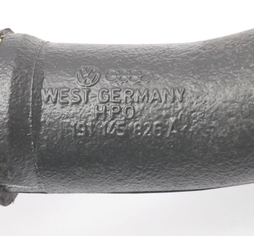 Supercharger Intercooler Boost Pipe 90-92 VW Corrado G60 Genuine - 191 145 826 A