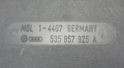 Interior Lower Dash Fuse Cover Trim 90-94 VW Corrado ~ Genuine ~ 535 857 925 A