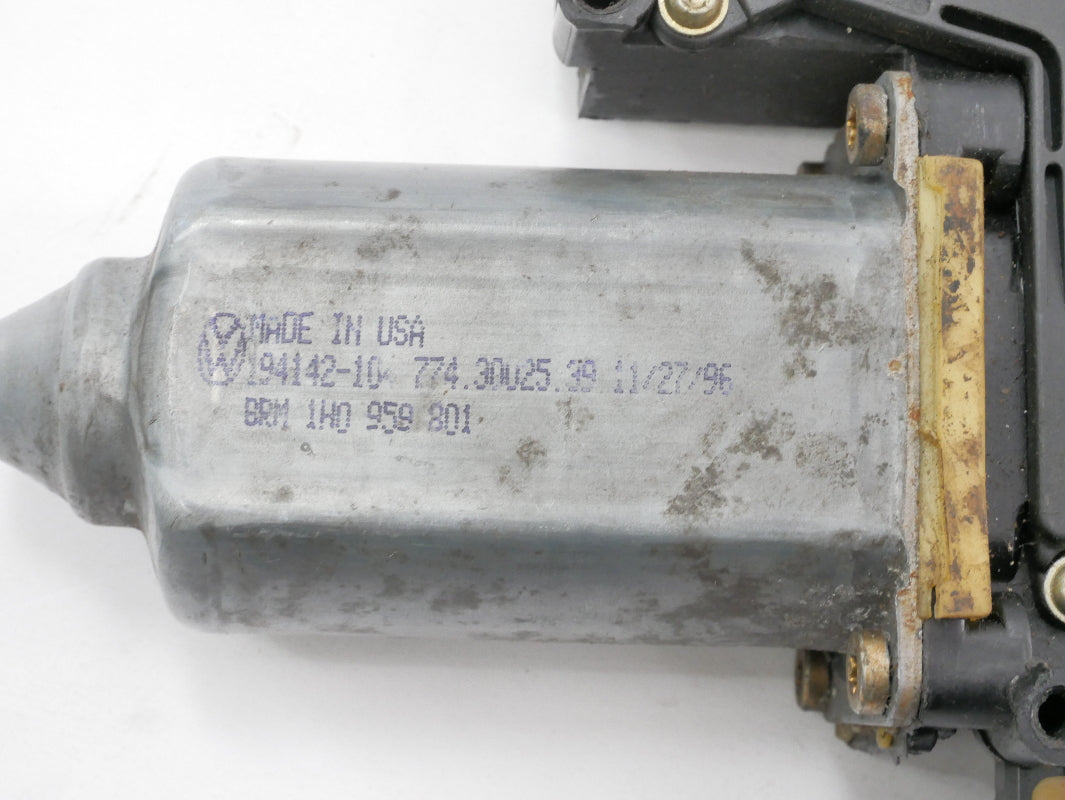 LH Front Power Window Motor & Module 93-99 VW Jetta GTI Mk3 - OEM - 1H0 959 801